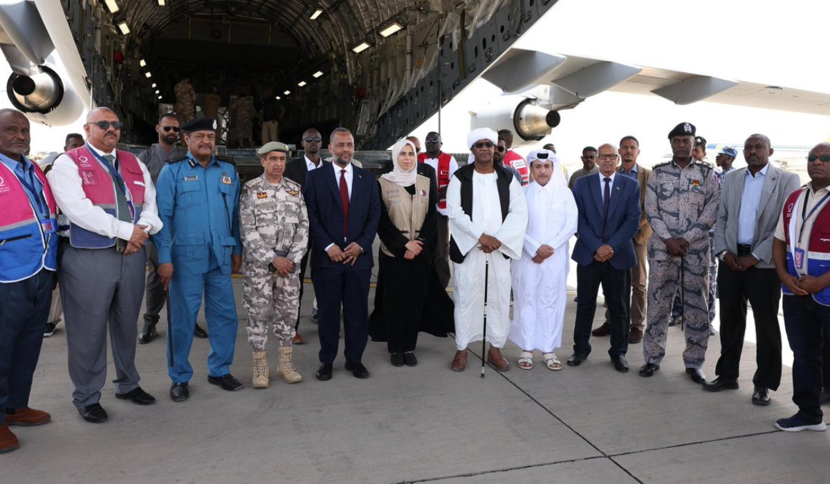 Qatar Armed Forces Aircraft Arrives in Sudan with Additional Aid for Sudanese People